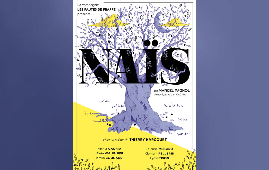 Compagnie Les Fautes de Frappe - Affiche Illustrative - Naïs